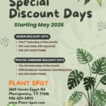 Discount Days Starting in May!