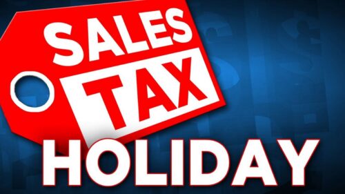 Sales Tax Holiday - Saturday 05/23/26